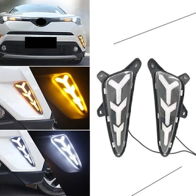 Daytime Running Light Tagfahrlicht w / Signal für Toyota CHR 2016-2018 - Bild 1 von 4