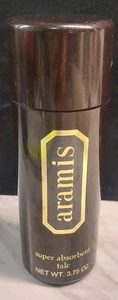 Aramis Super Absorbent Talc Body Powder 3.75oz Original Vintage NEW SEE - Picture 1 of 3
