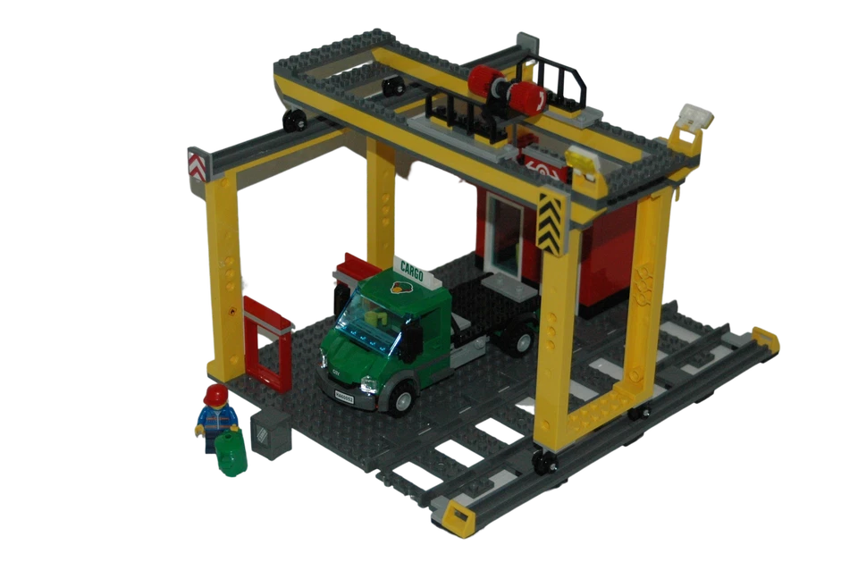 Lego® FERROCARRIL TREN 9V RC 60052 estación de carga camión - Imagen 1 de 1