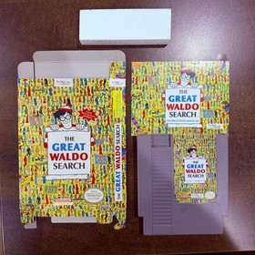 The Great Waldo Search Nintendo NES Complete CIB