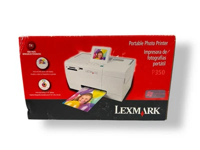 Lexmark P350 Digital Portable Photo Inkjet Printer NEW - Image 1 of 4