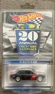 2020 Hot Wheels 20th Annual Collectors Nationals ,'71 Datsun 510 #3353/5000 - Picture 1 of 7