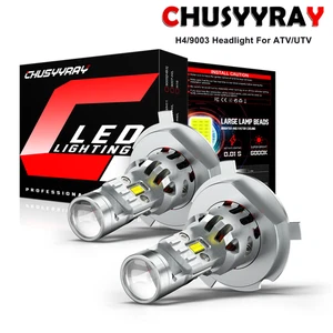 White LED Headlight Bulb For Can-Am Outlander Max 400 500 570 650 800 800R 450 - Foto 1 di 13