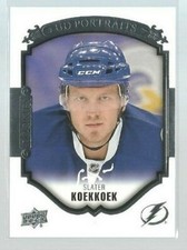 2015-16 Upper Deck UD Portraits #P91 Slater Koekkoek (ref 92665)