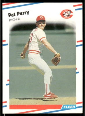 1988 Fleer #244 Pat Perry - Image 1 of 2