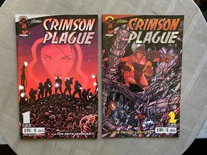 CRIMSON PLAGUE N°1 ET 2 RUN COMPLET VO EN ÉTAT NEUF / NEAR MINT - Picture 1 of 2