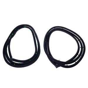 FRONT DOOR WEATHERSTRIP LEFT RIGHT 4DR MODEL FIT NISSAN DATSUN 120Y B210 1974-77 - Picture 1 of 6