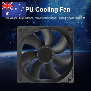 120mm 4 Pin PC Computer Case Cooling CPU Cooler Fan DC 12V Silent Radiator - Afbeelding 1 van 7
