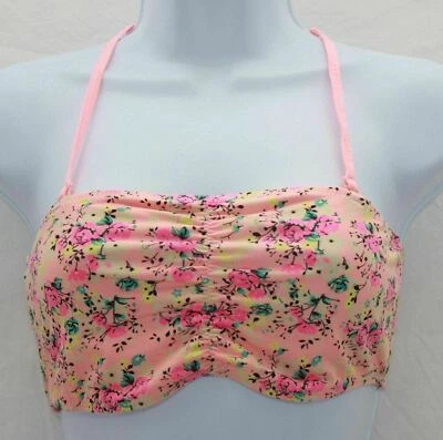 Native Intimates Bralette Removable Straps Pink Floral Size Small - Image 1 of 2