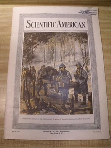 SA-6/30 1917-'WWI Cable Railway' Cover Art-German Military Tunnels-US Aircraft - Picture 1 of 7