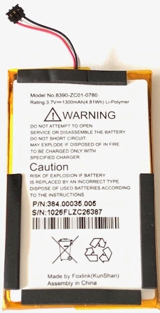 Garmin AccuCell battery 361-00051-02 for VW UP / SEAT Citigo / Skoda Mii   - Image 1 of 1