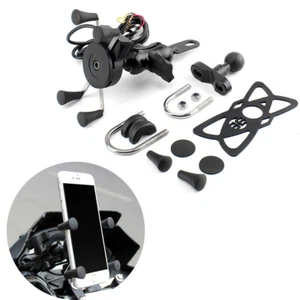X Mount Grip Cell Phone GPS Bracket Mobile Motorcycle Bike MTB Holder Universal - Picture 1 of 12