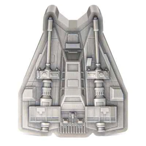 SNOWSPEEDER Mandalorian Vehicles 3 Oz Silver Coin $10 Niue 2023 - Picture 1 of 8