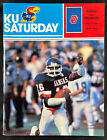 1987 Oklahoma Sooners Kansas Jayhawks Football Program Rickey Dixon Dante Jones