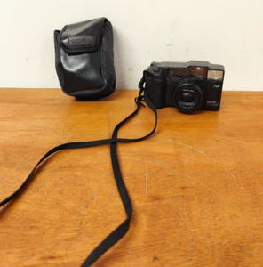Sigma 35 AF Zoom 35mm Camera + 35-70mm Lens Quartz Date Black - Rough Condition - Picture 1 of 19