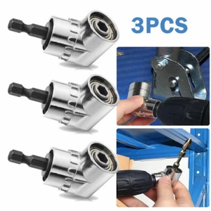 3X Winkelschrauber-Vorsatz Adapter 105° Winkelaufsatz Winkelgetriebe Bithalter K - Bild 1 von 5
