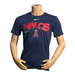 Nike Men's Los Angeles Angels Navy Legend T-Shirt Size Medium - Picture 1 of 4