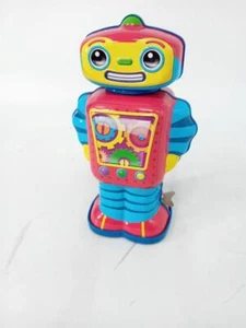 Schylling Cosmo Tin Robot With Wind Up Key 9" Mechanical Moving Collectible - Picture 1 of 5