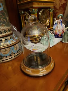 Royal Doulton in cristallo cupola e supporto in gres pezzo da esposizione. Base Doulton firmata~ - Foto 1 di 20