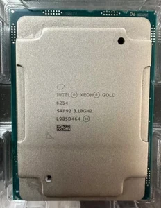 Intel Xeon Gold 6254 3.1GHz 18 Core 24.75MB 200W 2nd Gen Processor SRF92 - Afbeelding 1 van 2