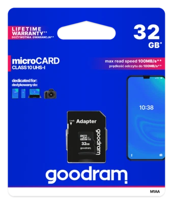 32GB micro SD Speicherkarte Mini S3 S4 S5 S7 Class 10 + SD-Adapter 100MB/s - Bild 1 von 4
