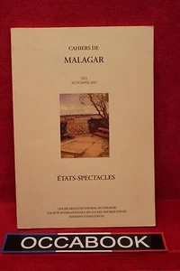 Cahier de Malagar - Etats-spectacles - Anne-Marie Cocula - Imagen 1 de 1