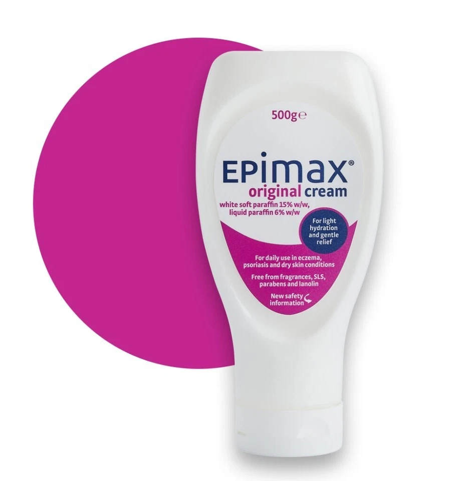 Epimax Original Cream - Moisturising Dry Skin, Eczema Relief - 500g