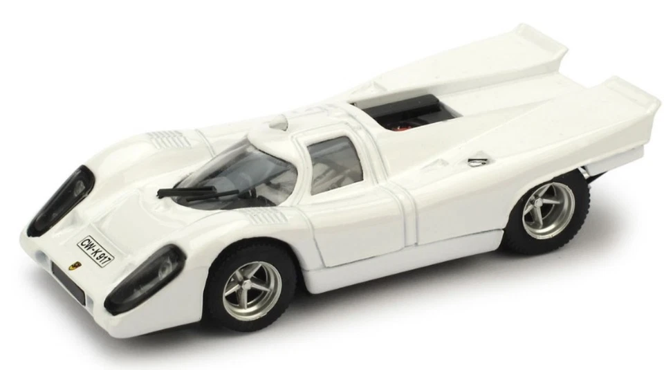 PORSCHE 917K JOACHIM GROSSBAD 1975 BIANCA R385C BRUMM Made in Italy - Immagine 1 di 1