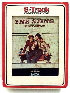 The Sting Motion Picture Soundtrack - 8 Track Cassette Scott Joplin MCA - Bild 1 von 3