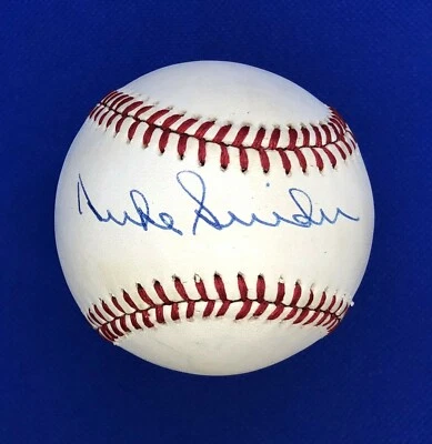 Brooklyn LA Dodgers HOF Duke Snider Signed ONL Baseball - Image 1 of 4
