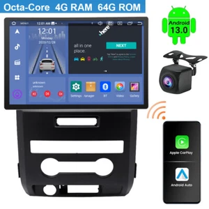 Android Para Ford F150 2009-14 Radio Coche Estéreo Apple Carplay GPS Wifi Octa Núcleo - Imagen 1 de 14