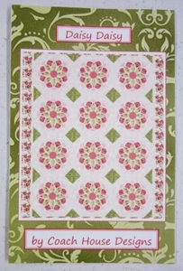 Daisy Daisy Quilt Pattern By Coach House Designs 70" X 80" - Picture 1 of 6
