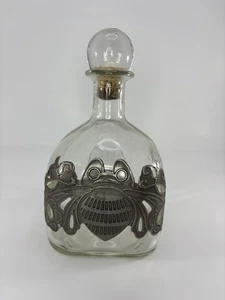 2015 Limited Edition Patron Silver 1492 Tequila Empty Bottle With Cork 9” Tall - Picture 1 of 12