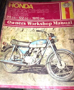 HONDA CB100 / CL100 / SL100 / CB125S / CD125S / SL125 TRAIL MANUAL 1970 0N - Bild 1 von 1