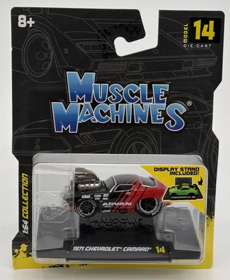 Chevrolet Camaro 1971 modelo fundido a presión 14 1:64 Muscle Machine 25 aniversario Foto 1 de 4