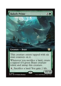 Magic the Gathering MTG EOC Baloth Prime 33 Regular Near Mint - Picture 1 of 2