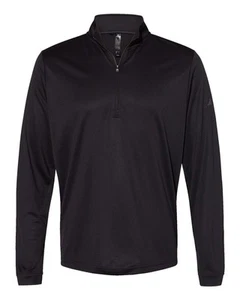 Adidas Lightweight Quarter-Zip Pullover Golf Warmup UPF 50+ A401 - Picture 1 of 31
