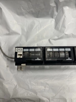 Leviton   12-Port Patch Panel - Image 1 of 3