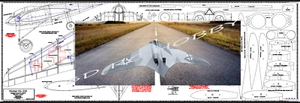 Horten HO IX GO 229 84" Wingspan RC Model Airplane Plans & Templates PRINTED - Picture 1 of 1
