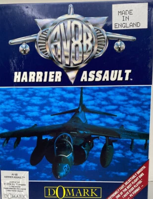Disco AV8B Harrier Assault Atari 1040/520 ST NUEVO de Domark Foto 1 de 3