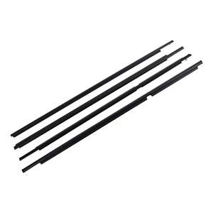4x Sello de puerta exterior correa moldura resistente al clima para Dodge Ram 1500/2500/3500 09-23 - Imagen 1 de 12