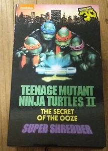 NECA Super Shredder TMNT Teenage Mutant Ninja Turtles 2 Secret of The Ooze Neu in OVP - Bild 1 von 8
