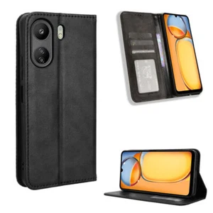 For BLU View 5 Phone Case Magnetic Leather Wallet Stand Flip Cover - Picture 1 of 11