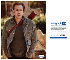 Nicolas Cage Signed NATIONAL TREASURE 8x10 Photo PROOF ACOA A Nicholas