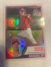 2018 Topps '83 Topps Silver Pack Chrome Shohei Ohtani #51 RC Angels SP Hot!!!