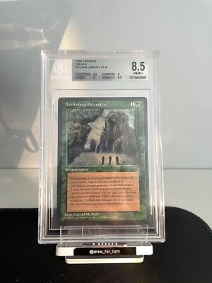 Sylvan Library Italian Legends | MTG | BGS 8.5 NM/MINT ✨ - Image 1 of 2