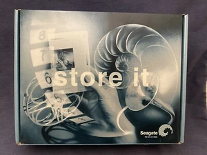 2003 Seagate Hard Drive w Box Install CD+ Barracuda 7200 160 GB NIB NOS Unused - Picture 1 of 10