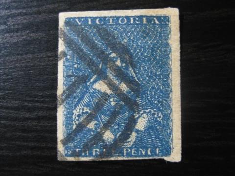 VICTORIA AUSTRALIAN STATES Sc. #4 scarce used stamp! SCV $115.00 Cover