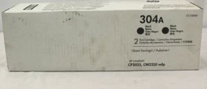HP HEWLETT PACKARD 304A CC530AD BLACK TONER SEALED BOX! - Bild 1 von 2