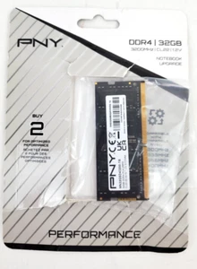 PNY 32GB (1 x 32GB) PC4-25600 (DDR4-3200) Memory (MD32GSD43200-TB) - Photo 1/1
